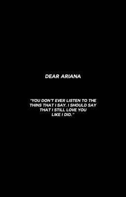 DEAR ARIANA ❀ harry styles, ariana grande