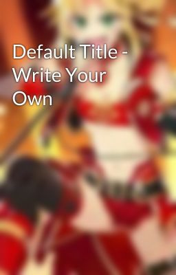 Default Title - Write Your Own