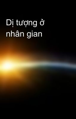 Dị tượng ở nhân gian