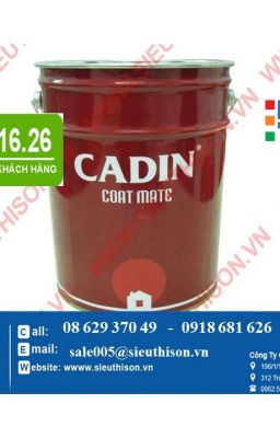 ĐỊA CHỈ BÁN SƠN CHỐNG RỈ KẼM CADIN GIÁ RẺ NHẤT CHO SẮT KẼM