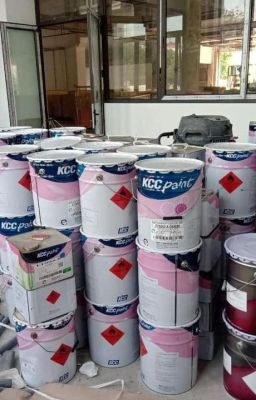 ĐỊA CHỈ BÁN SƠN SÀN EPOXY KCC ET5660 - D40434 MÀU XANH