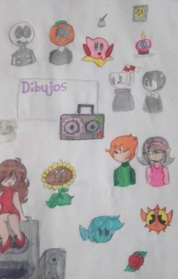 Dibujos de cualquier pendejada de mi cuaderno XD