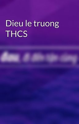 Dieu le truong THCS