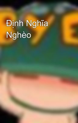 Định Nghĩa Nghèo