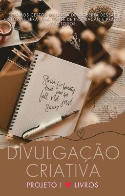 DIVULGAÇÃO CRIATIVA | PROJETO I ❤️ LIVROS