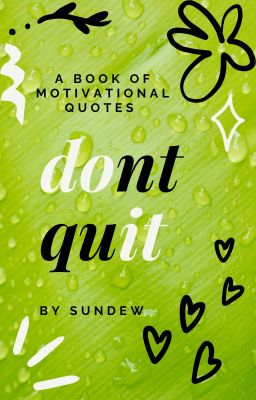 Don't Quit