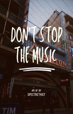 Don't stop the music (apply, aperta)