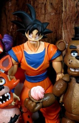 Dragon ball y Five night at freddys unidos