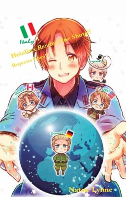 Draw a Circle that's the Earth, I am (name)~ (Hetalia x Reader one shot)