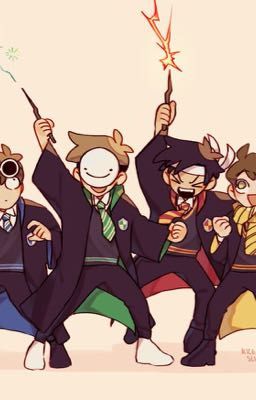 Dream SMP Hogwarts! au (DISCONTINUED WHILE I WORK ON THE REWRITE)