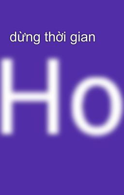 dừng thời gian