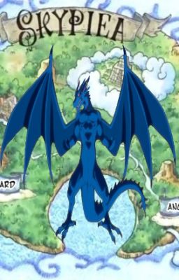 el dragón de los cielos (blue dragón y one  pice)