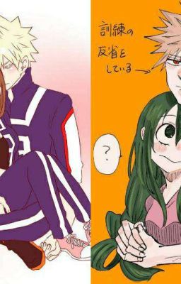 El Es Mio! [ Bakugou X Uraraka X Tsuyu ]