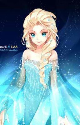 Elsa in Disneyland