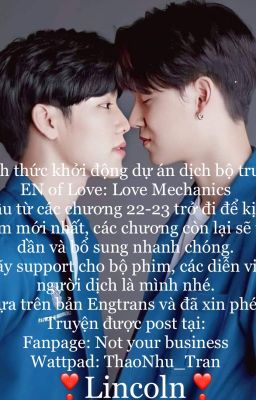 EN of Love: LOVE MECHANICS - Tình yêu rắc rối của chàng kỹ sư - Lỡ yêu đàn anh