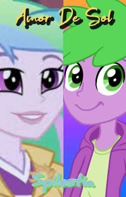 Equestria Girls Spike X Celestia Amor De Sol (Spilestia)