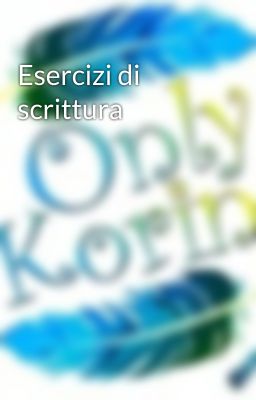 Esercizi di scrittura