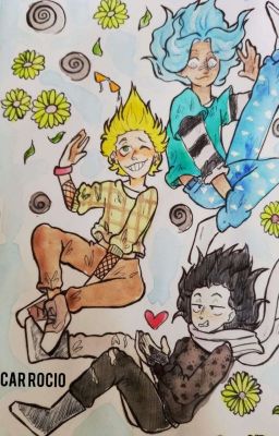 ~Esos Tres~ (BNHA AU) Rooftop Trio