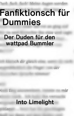 Fanfiktionisch für Dummies