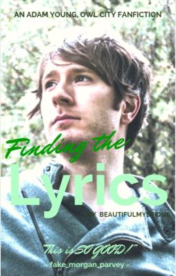 Finding the Lyrics(Adam Young Fan Fiction)