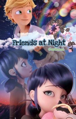 Friends at night