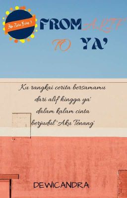 FROM ALIF TO YA' (OPEN PRE-ORDER)