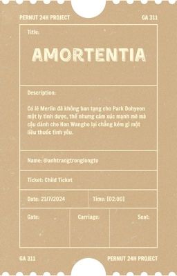 Ga 311 | 02:00 | Amortentia