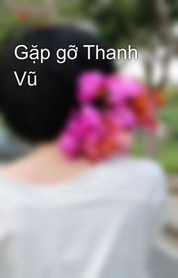 Gặp gỡ Thanh Vũ