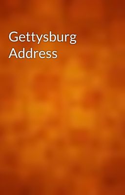 Gettysburg Address