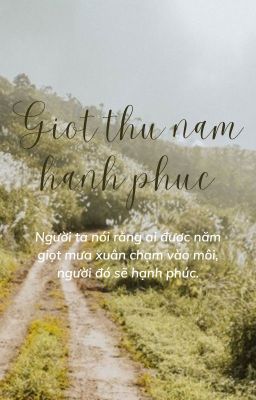 Giọt thứ năm hạnh phúc