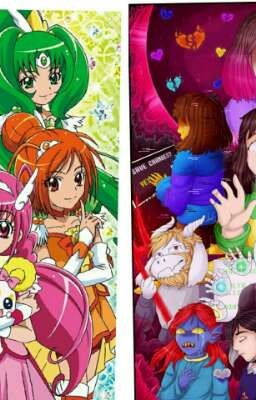 Glitter force and Glitchtale Crossover