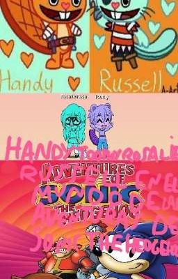 Handy Tothy Rosalie y Russell en el Mundo de Las Aventuras de Sonic The heghehog