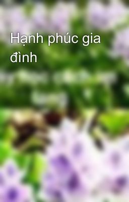 Hạnh phúc gia đình