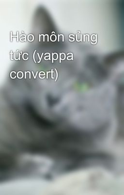 Hào môn sủng tức (yappa convert)