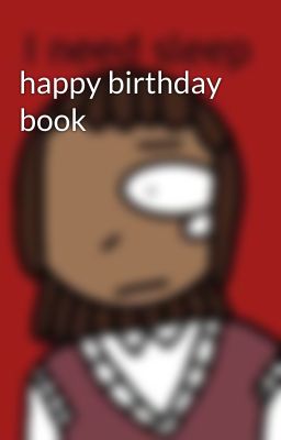 happy birthday book