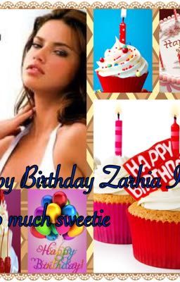 Happy Birthday Zarhia