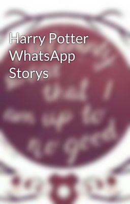 Harry Potter WhatsApp Storys