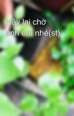 Hãy lại chờ anh em nhé(st)