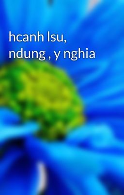 hcanh lsu, ndung , y nghia