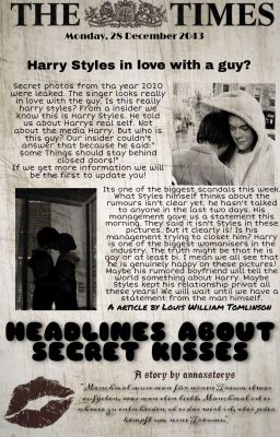 Headlines about secret kisses