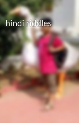 hindi riddles