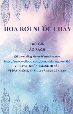 HOA RƠI NƯỚC CHẢY