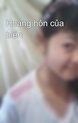 Hoàng hôn của biển