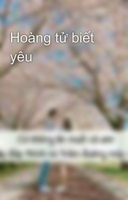 Hoàng tử biết yêu