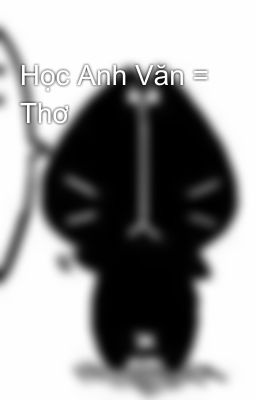 Học Anh Văn = Thơ