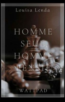 Homme seul , Homme pensif( Terminée) 