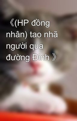 《(HP đồng nhân) tao nhã người qua đường Đinh 》