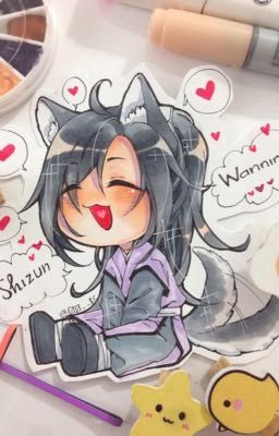 【Husky và sư tôn mèo trắng của hắn】Fanart