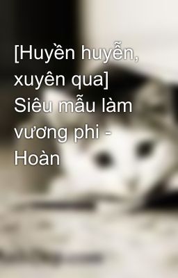 [Huyền huyễn, xuyên qua] Siêu mẫu làm vương phi - Hoàn