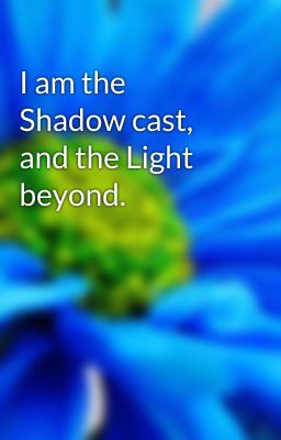 I am the Shadow cast, and the Light beyond.